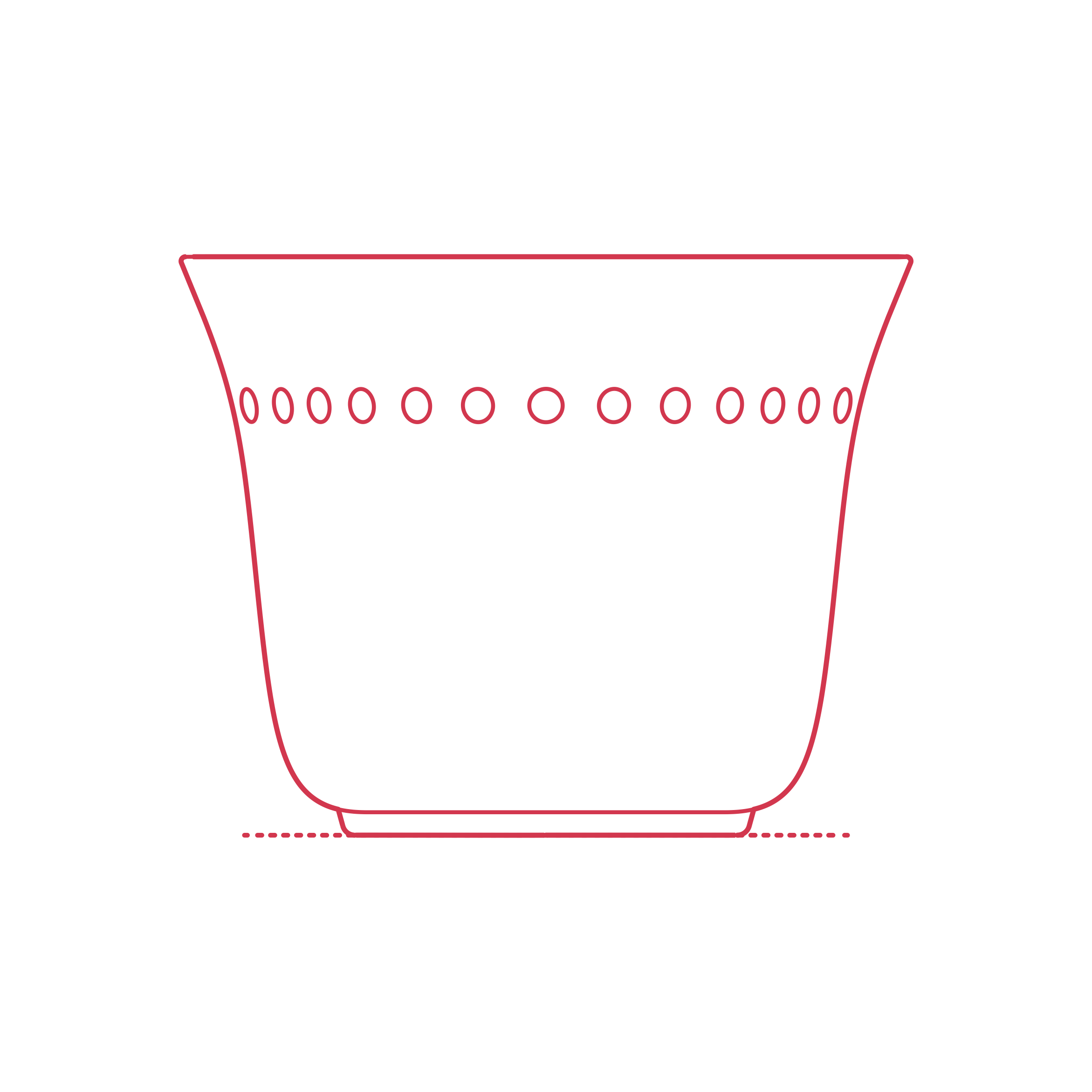 Objects Plant Pots Ikea Sharonfrukt Plant Pot Large Stencil Svg Vector Free Vectors